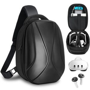 Tragetasche f�r Meta Quest 3 Transport Hartschale Rucksack Zubeh�r