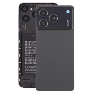 Backcover Kamera Rahmen Akkudeckel f�r ZTE Blade A76 4G Schwarz