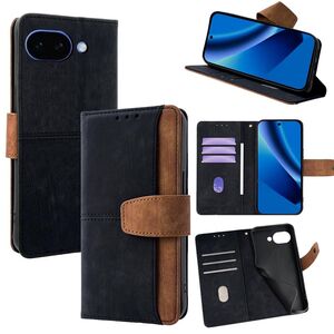 Klapph�lle f�r Google Pixel 10a RFID Schutz Kartenfach Case Schwarz