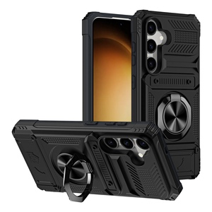 Magnetisch Ring Samsung Galaxy S26 Plus 5G Kunststoff Silikon Schwarz