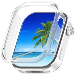 Kunststoff f�r Xiaomi Redmi Watch 6 Schutz Halbabdeckung Transparent