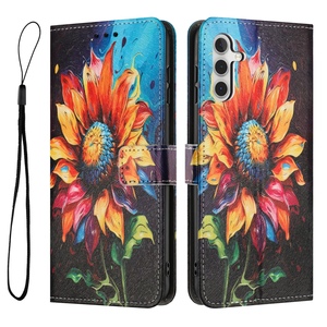 f�r Samsung Galaxy A17 A26 A16 4G 5G Kunstleder Klapp Wallet Motiv TPU
