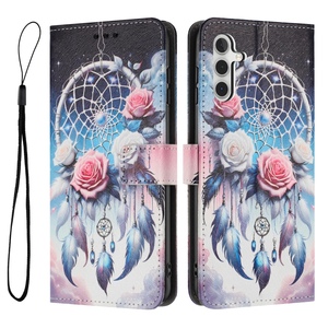 f�r Samsung Galaxy A17 A26 A16 4G 5G Kunstleder Klapp Wallet Motiv TPU