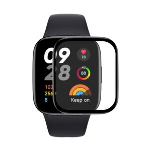 Full Cover f�r Xiaomi Redmi Watch 6 3D Schutzfolie Soft Kunststoff