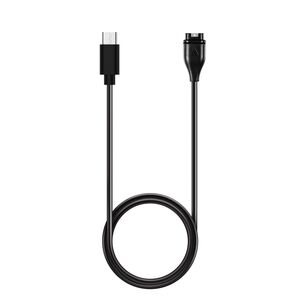 Ladekabel f�r Garmin Fenix 8 Amoled / Vivoactive 6 Schwarz 1 Meter