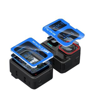 Kamera f�r Insta360 Ace Pro 2 Set 3x mit Anbringhilfe 9H Hartglas