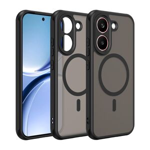 MagSafe f�r Xiaomi Poco X8 Pro 5G TPU Hybrid Kameraschutz Matt Schwarz