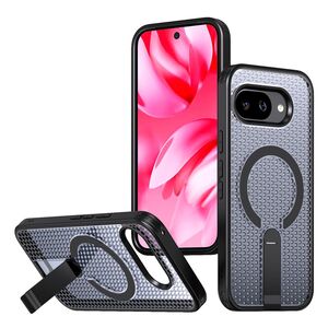 MagSafe f�r Google Pixel 10a Honeycomb Design K�hlend Cover Schwarz