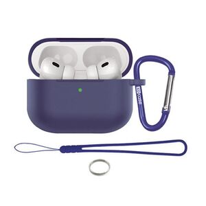 Full Cover f�r Apple AirPods Pro 3 Silikon 360 Karabiner Soft Touch