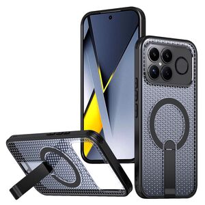 MagSafe f�r Xiaomi Poco F8 Ultra Honeycomb K�hlend Cover Schwarz
