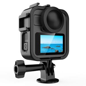 Kunststoff Frame Cage f�r GoPro MAX2 mit Akku-Seitenabdeckung Zubeh�r