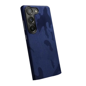 Backcover Schutz f�r Samsung Galaxy S26 5G Carmouflage Struktur Blau