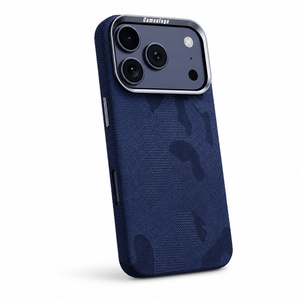 Backcover Schutz f�r Apple iPhone 17 Pro Carmouflage Struktur Blau