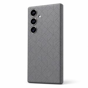 Backcover f�r Samsung Galaxy S26 Plus 5G Gepr�gt Gittermuster D-Grau
