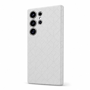 Backcover f�r Samsung Galaxy S26 Ultra 5G Gepr�gt Gittermuster H-Grau