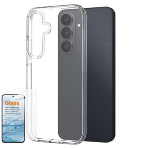 + Schutzglas f�r Samsung Galaxy A27 5G Set TPU Schutz + 9H Hartglas