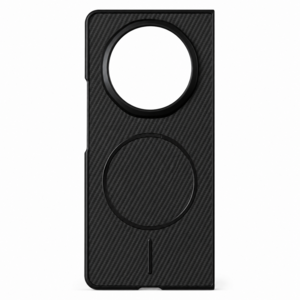 MagSafe f�r Honor Magic V6 Magnetisches Case Carbon Struktur Schwarz
