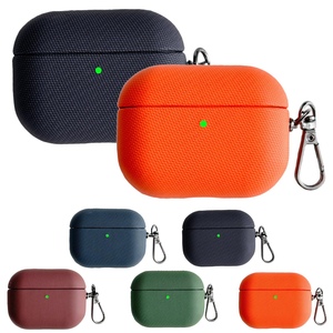 Full Cover f�r Apple AirPods Pro 3 Kunstleder 360 Karabiner Kunstleder