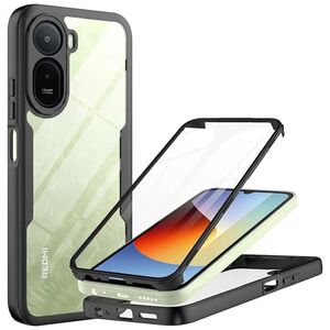 360 Grad f�r Xiaomi Redmi A7 Pro mit Display & Kameraschutz Schwarz