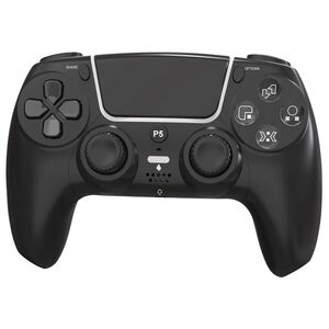Wireless Gaming Controller f�r PS5 Hall Effekt Dual Vibration Schwarz