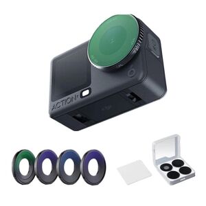4-in-1 Filter Kit f�r DJI Osmo Action 6 CPL / ND8 / ND16 / ND32 Kamera
