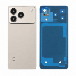 Backcover Kamera Rahmen f�r ZTE Blade A76 4G Grau