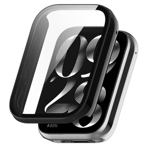 + Schutzglas f�r Xiaomi Smart Band 10 Pro Kunststoff 9H Schwarz