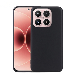 f�r Xiaomi 17T TPU Silikon Slim D�nn Flexibel Cover Schwarz