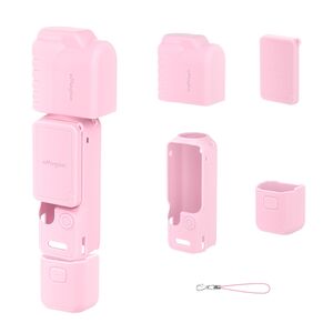 Silikon Schutzh�lle Shockproof f�r DJI Osmo Pocket 4 Zubeh�r Pink