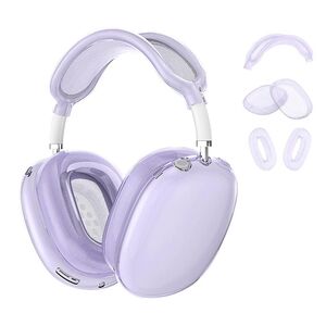TPU Headset Fullcover Schutzcase f�r Apple AirPods Max / Max 2 Lila