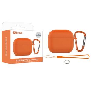 Silikon Full Cover Schutzh�lle f�r AirPods 4 2,5 mm mit Befestigung