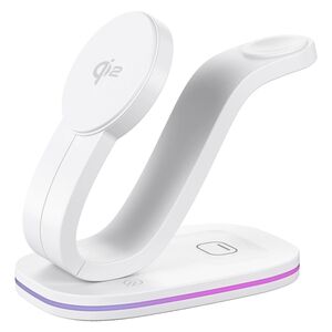 Universelle 3 in 1 Wireless Ladestation f�r Smartphone Uhr Kopfh�rer