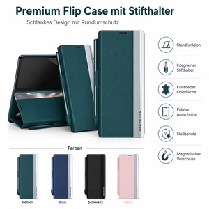 Handyh�lle Klapph�lle Smart Funktion f�r Samsung Galaxy Z Fold8 / Ultra 5G
