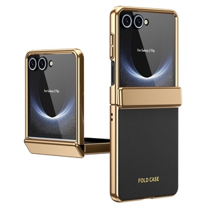 Klapph�lle + H9 Display Glas Samsung Galaxy Z Flip8 5G Schwarz