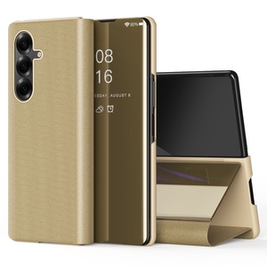 Klapph�lle Spiegel-Design Samsung Galaxy Z Fold8 Ultra 5G Cover Gold
