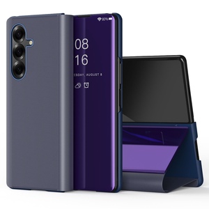 Klapph�lle Spiegel-Design Samsung Galaxy Z Fold8 Ultra 5G Cover Lila