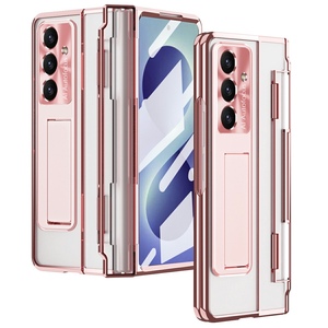 Klapph�lle + H9 Display Glas Samsung Galaxy Z Fold8 Ultra 5G Pink