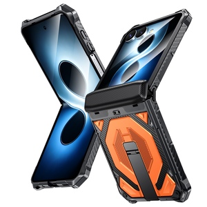 Klapph�lle Kickstand Samsung Galaxy Z Flip 7 + 8 5G Outdoor Orange