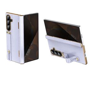 Klapph�lle + H9 Display Glas Samsung Galaxy Z Fold8 Ultra 5G Lila