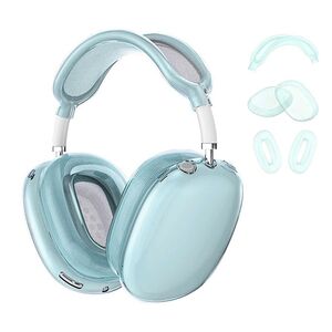 TPU Headset Fullcover Schutzcase f�r Apple AirPods Max / Max 2 Blau