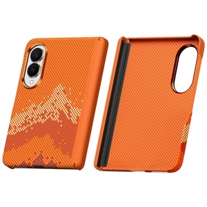 Muster f�r Samsung Galaxy Z Fold8 5G Motiv Kameraschutz Orange