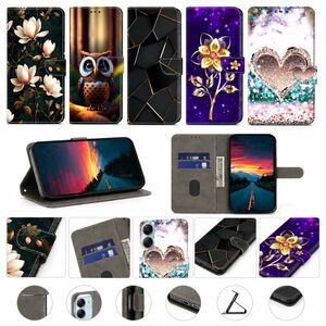 Booktasche Kunstleder Xiaomi Redmi A7 4G Klapph�lle Kartenfach Motiv Muster