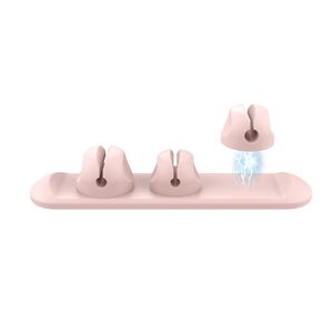 3 in 1 Magnetische Desktop Kabelclips Silikon Cable Ladekabel Zubeh�r
