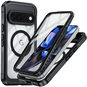 Magsafe magnetisch + H9 Display Glas Google Pixel 11 Pro XL Schwarz
