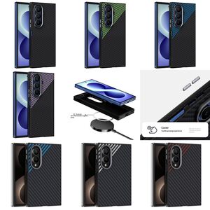 Handyh�lle Design PC f�r Samsung Galaxy Z Flip8 / Fold8 / Ultra 5G Carbon Optik
