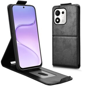 Kunstleder f�r Honor 600 Smart 5G Klapph�lle mit Kartenfach Schwarz