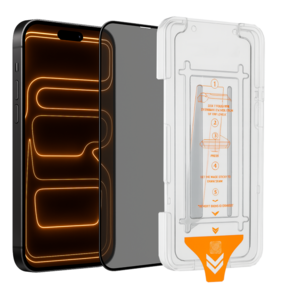 Panzerfolie Sichtschutz f�r Apple iPhone 18 Pro SnapFit Privacy Glas