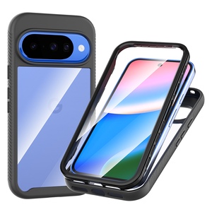 360 Grad f�r Google Pixel 11 Pro XL Display Folie Kameraschutz Schwarz