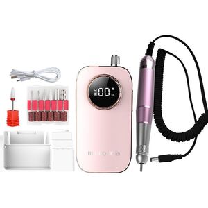 Hollow Cup Nail File Remover High Power Nail Care Tool Kosmetik Pink 