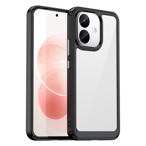 Sto�fest f�r Xiaomi Redmi Note 17 Pro 5G TPU Acryl Hybrid Schwarz